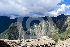 View form Machu Pichu