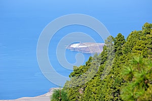 View form Tamadaba mountains photo