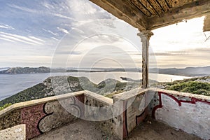 view of Formentor from awesome viewpoint, Mallorca, Spain