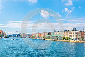 View of the Former custom house and ferry terminal The Standard in central Copenhagen, Denmark