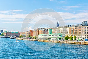 View of the Former custom house and ferry terminal The Standard in central Copenhagen, Denmark