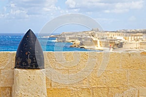 View of Fort Rinella from the War Museum, Valletta