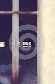 View Through a Fort Window