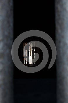 View Through a Fort Window