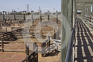 View of the Fort Worth Stockyards, Fort Worth, Texas