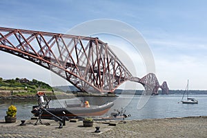 View of Forth Rail Bridge from North Queensferry