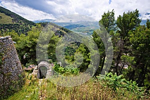 View from fortress in Berat, Albania