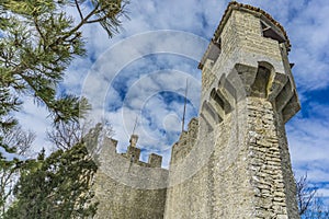 Fortress of Cesta on Mount Titano, San Marino photo