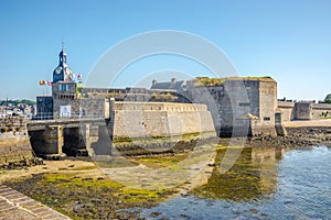 View at the Fortress in Concarneau town, France photo