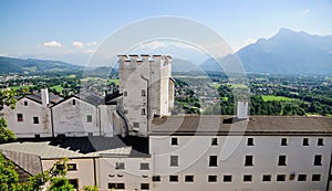 View from the fortress of Salzburg