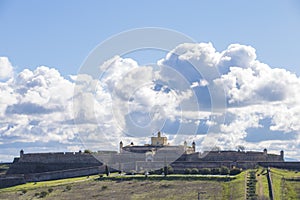 View of the Fortress of Santa Luzia, Elvas, Portugal photo
