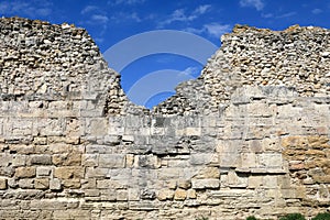 View of fortress wall of Chersonesos