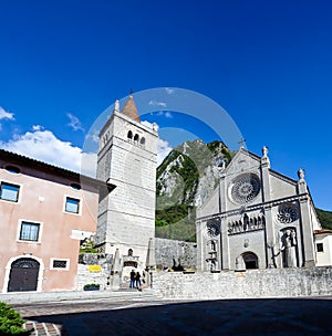 He church is called the Duomo di Santa Maria Assunta, or the Assumption of Mary, Gemona