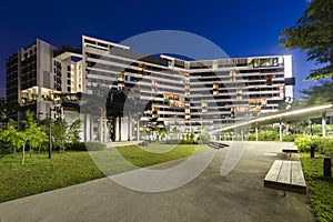 View of fourth autonomous university campus in Singapore