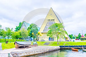View of the Fram museum in Oslo, Norway...IMAGE