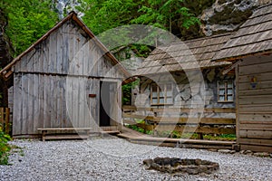 View of the The Franja Partisan Hospital in Slovenia