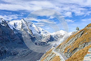 View of Franz Josefs Hohe Glacier, Hohe Tauern National Park