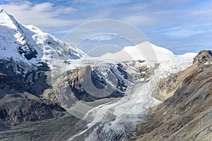 View of Franz Josefs Hohe Glacier, Hohe Tauern National Park