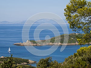 View from the French Port-Cros island