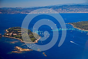 View of the french riviera - Cote d Azur