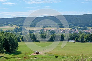 View of Friedrichroda in Thuringia