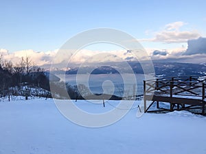 view fron MT.USUZAN SHOWA SHIN ZAN Hokkaido