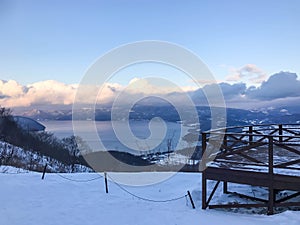 view fron MT.USUZAN SHOWA SHIN ZAN Hokkaido