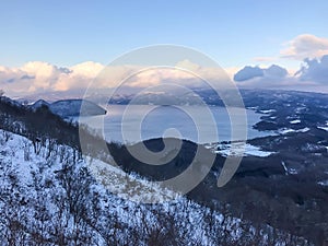 view fron MT.USUZAN SHOWA SHIN ZAN Hokkaido