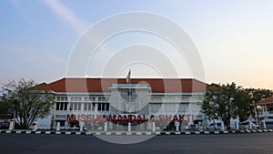 The view from the front of the Mandala Bhakti Museum in Semarang, Central Java