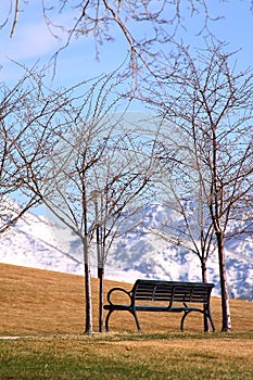 The View in Front of The State Capitol of Utah