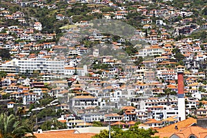 View of Funchal, Madeira Island.