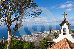 View of Funchal from the Monte. Madeira, Portugal