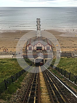 View from Funicular Railway at Saltburn by the Sea