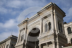 View of Galleria Vittorio Emanuele II