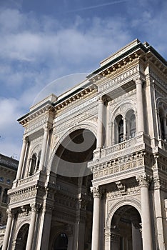 View of Galleria Vittorio Emanuele II photo