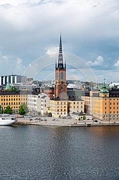 View of Gamla Stan, Old Town in Stockholm, the capital of Sweden