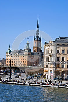 View on Gamla Stan in Stockholm, Sweden