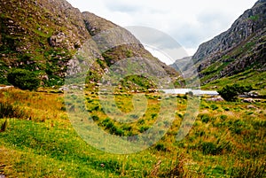 View of Gap of Dunloe, County Kerry, Ireland