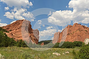 View of Garden of the Gods