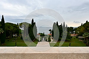 View of Gardens and the Adriatic Sea From the Ivan Mestrovic House and Museum photo