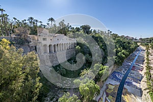 A view of the garden, Palmeral de Elche