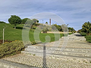 view of garden in the village of Oeiras