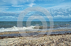 View of Gardiners Bay From Orient Beach State Park, Long Island, NY