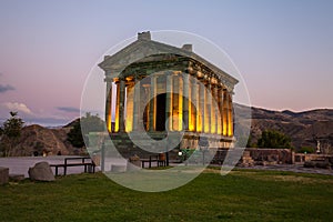 View of Garni Temple, Armenia