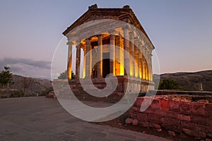 View of Garni Temple, Armenia