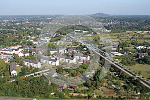 View from gasometer in Oberhausen