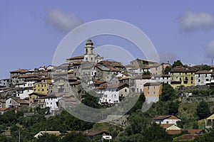 View of Gassano, old town in Lunigiana, Tuscany