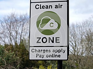 Clean Air Zone Sign photo