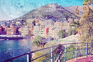 View of Genova Nervi.