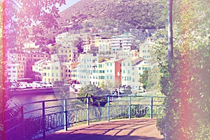 View of Genova Nervi. photo